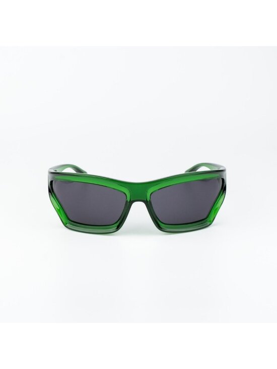 Loewe x PAULA\'S IBIZA Women Sunglasses Green Smoke Wraparound LW40143U 98A main image 10